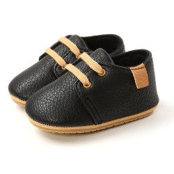 Babys erste Schuhe - für Mädchen / Jungen - rutschfest - weiches Retro-Leder