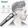 Kemei - professioneller Haarschneider - kabellos - mit digitaler LED-Anzeige