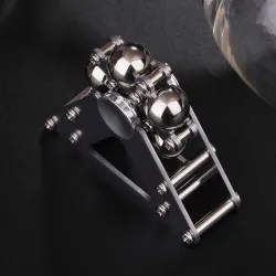 Metalen fidget spinner - anti-stress handspeelgoed - zelfmontage gyroscoopFidget-spinner
