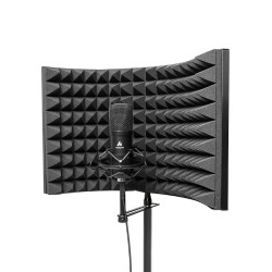 Professioneel studiogeluiddempend paneel - geluiddempend schild - microfoon akoestische isolator - opvouwbaar - legeringMicro...