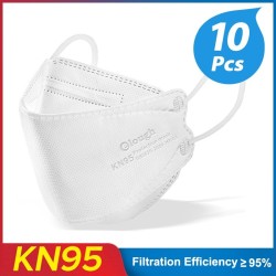 Face / mouth protective masks - antibacterial - reusable - FPP2 - KN95