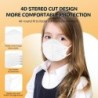 Gezichts/mondbeschermende maskers - antibacterieel - 4-laags - FPP2 - KN95 - voor kinderenMondmaskers