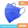 Gezichts/mondbeschermende maskers - antibacterieel - 4-laags - FPP2 - KN95 - voor kinderenMondmaskers