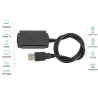 3 in 1 USB 2.0 naar IDE / SATA - 2,5" 3,5" harde schijf - HDD-converter - adapter - kabelHarde schijven