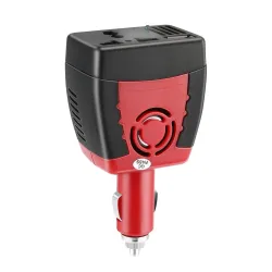 Auto sigarettenaansteker omvormer - adapter - met USB oplaadpoort - 150W - 12V DC naar 220V ACSigarettenaansteker