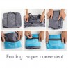 Waterproof nylon travel bag - large capacity - foldable - unisexBags