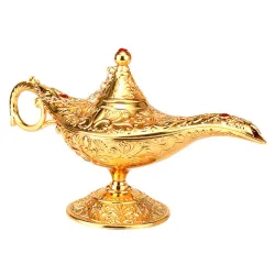Traditionele holle magische lamp van Aladdin - Vintage ornamentDecoratie
