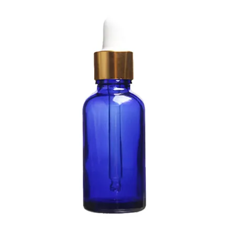 Lege glazen fles - parfumcontainer - met druppelaarParfum