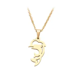 Elegante ketting met dolfijnHalskettingen