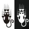 Raamsticker auto - reflecterend - klimkatStickers