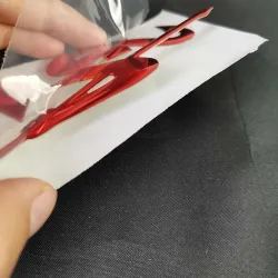 Auto / motor sticker - 3D duivelStickers