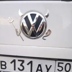 Car / motorcycle sticker - 3D devilStickers