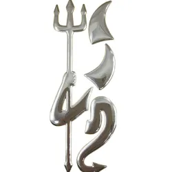 Car / motorcycle sticker - 3D devilStickers