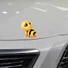 Auto / motor sticker - kleine gele bijStickers
