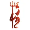 Car / motorcycle sticker - 3D devilStickers