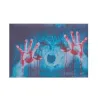 Auto achterruit sticker - waterdicht - zonnekap - horror designStickers