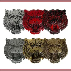 Metalen autosticker - embleem - 3D tijgerkopStickers
