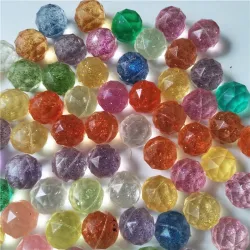 Diamant stuiterballen - rubber - speelgoed - 10 stuksBallen