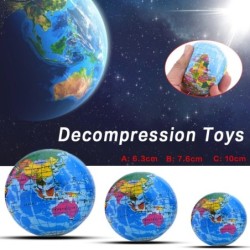 Lustiger Schwammball - Dekompressionsspielzeug - Weltkarte