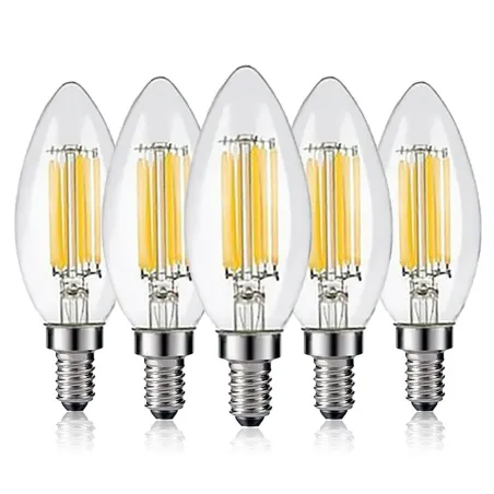 LED lamp - kaars type - dimbaar - 6W - E12 / E14E14