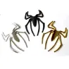 3D-spin - metalen autostickerStickers