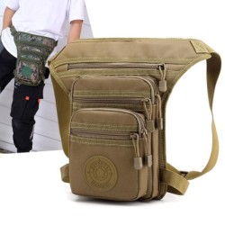 Taktische / militärische kleine Tasche - mit Taillen- / Bein- / Schultergurt - Nylon