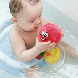 Badspeelgoed voor baby's - elektrische inductiebal - met licht / muziekSpeelgoed