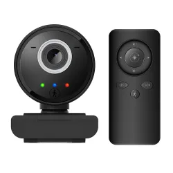 USB WebCam - met afstandsbediening / microfoon - slimme tracking - autofocus - HD - 1080PComputer & Laptops