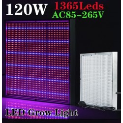 Pflanzenwachstumslampe - Hydroponik-Panel - 120 W - 1365 LED