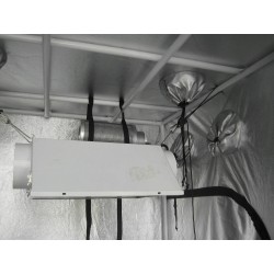 Zentrifugalventilator / Aktivkohle-Luftfilter - für LED-Pflanzenlicht - 220 V