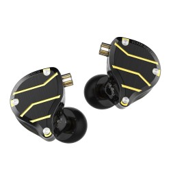 QKZ ZXN - hoge resolutie oordopjes - in-ear bedrade headset - dubbele magneet - 2 Pin - 1DDOor- & hoofdtelefoons