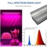 Plantenkweek LED phyto lamp - hangende dubbele buis - full spectrum - hydrocultuur - 50cmKweeklampen