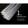 Plant grow LED phyto lamp - hanging double tube - full spectrum - hydroponic - 50cmGrow Lights