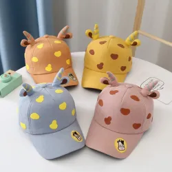 Baseballpet voor kinderen - met cartoon koe / hoornsPetjes & mutsjes