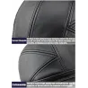 Modieuze vintage baseballcap - echt leer - unisexPetten & Hoeden