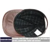 Modieuze vintage baseballcap - echt leer - unisexPetten & Hoeden