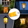 Flickering LED bulb - candle flame effect - E14 / E27 / B22E27