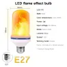 Flickering LED bulb - candle flame effect - E14 / E27 / B22E27