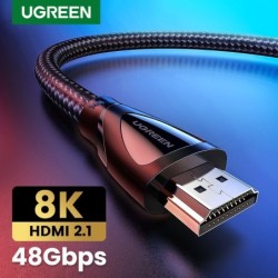 Ugreen - HDMI 2.1 kabel - 8K/60Hz / 4K/120Hz - 48Gbps - HDR10 / HDCP2.2