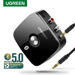 UGREEN - Bluetooth 5.0 RCA-ontvanger - aptX LL 3,5 mm jack - Aux - draadloze adapter