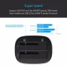 ORICO 2.5 - 3.5 Inch Harde Schijf Dockingstation USB 3 - Dual-Bay HDD - SSD Harde SchijfHarde schijven