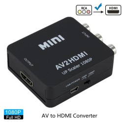 AV naar HDMI AV2HDMI-converteradapter 1080p