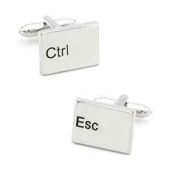 ESC & CTRL-toetsenbord - manchetknopen