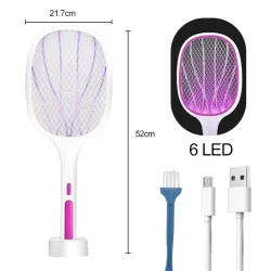 Xiaomi - elektrische muggendoderlamp - netval - 6/10 LED - 3000VInsectenbestrijding