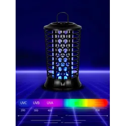 Muggendoderlamp - val - elektrisch nachtlampje - USB - LED - UVInsectenbestrijding