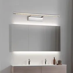 Moderne LED wandlamp - spiegellicht - RVSWandlampen