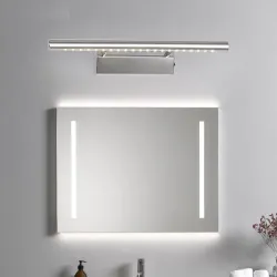 Moderne LED wandlamp - spiegellicht - RVSWandlampen