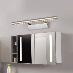 Moderne LED wandlamp - spiegellicht - RVSWandlampen