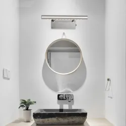 Moderne LED wandlamp - spiegellicht - RVSWandlampen