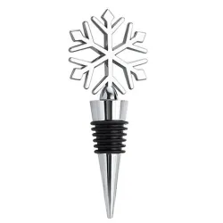 Wijnflesstop - vacuüm - zinklegering - sneeuwvlokvormigBar producten